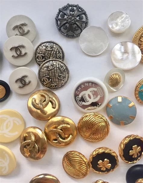 vintage chanel buttons for sale.